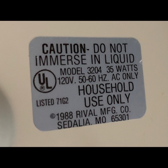 Rival Little Dipper Electric Stoneware Server - Picture 10 of 10